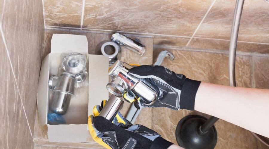 Professional gutter cleaning in Madera, PA